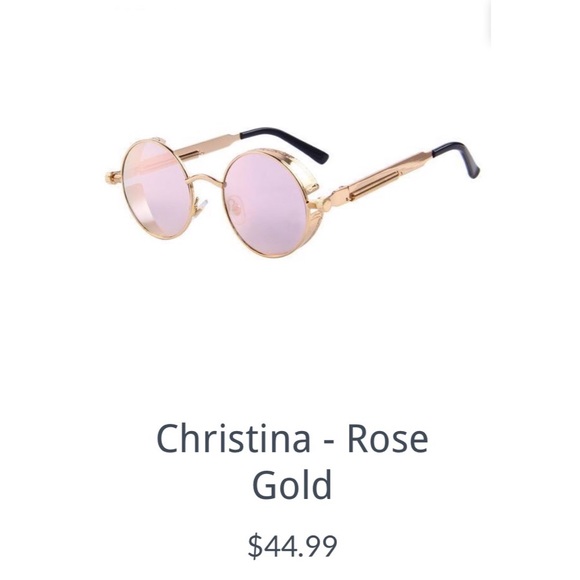 Rosegold Circle Sunnies 😎 - Picture 3 of 3